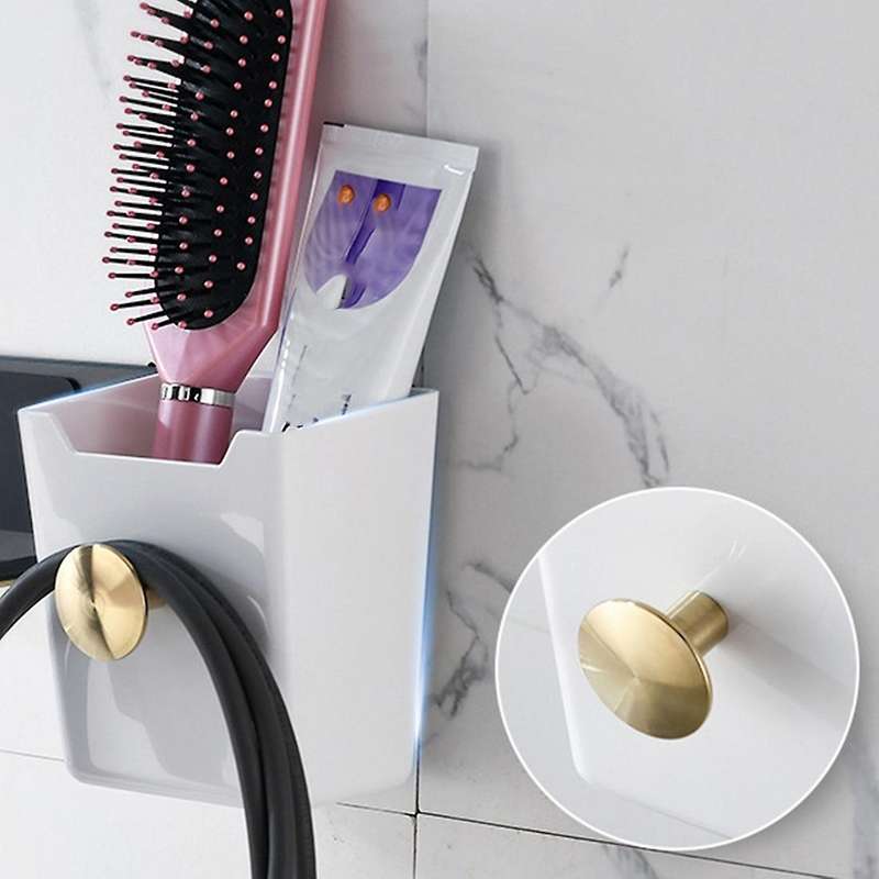 Suitable for Dyson Hair Dryer Bracket Punch-free Toilet Bathroom Rack