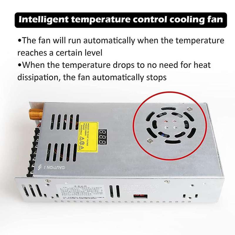 36v Dc Power Supply Adjustable Converter, Ac 110v-220v to Dc 0-36v