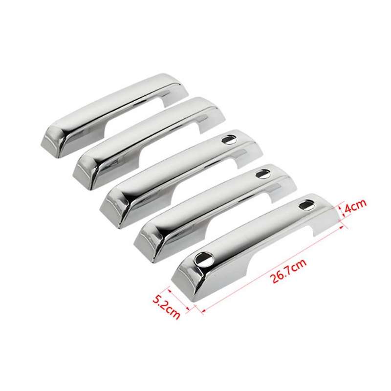 Side Door Handle Cover Trim for Ford Bronco 21-22 4-door,silver