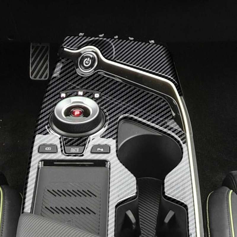 2pcs for Kia Ev6 2021 2022 Center Console Gear Shift Panel Trim Lhd