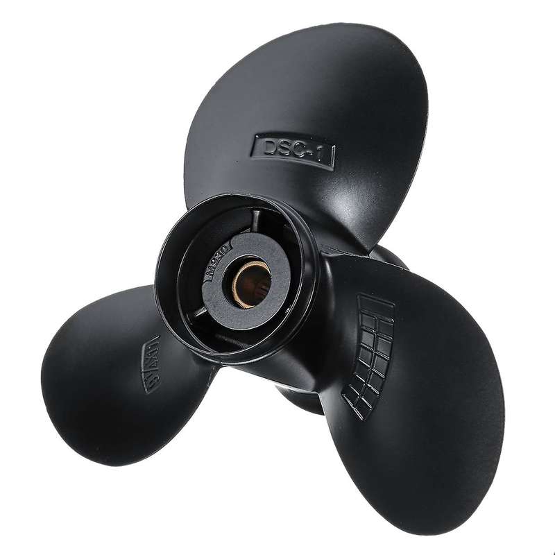Boat Propeller for Suzuki 9.9-15hp 9 1/4 X 11 Aluminium Alloy Black