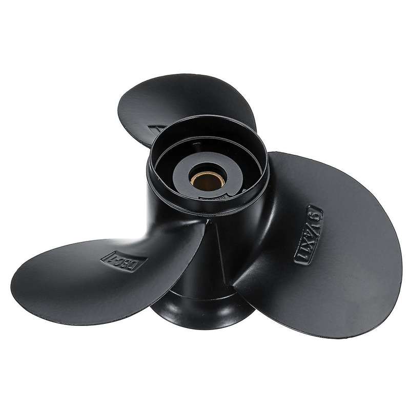 Boat Propeller for Suzuki 9.9-15hp 9 1/4 X 11 Aluminium Alloy Black