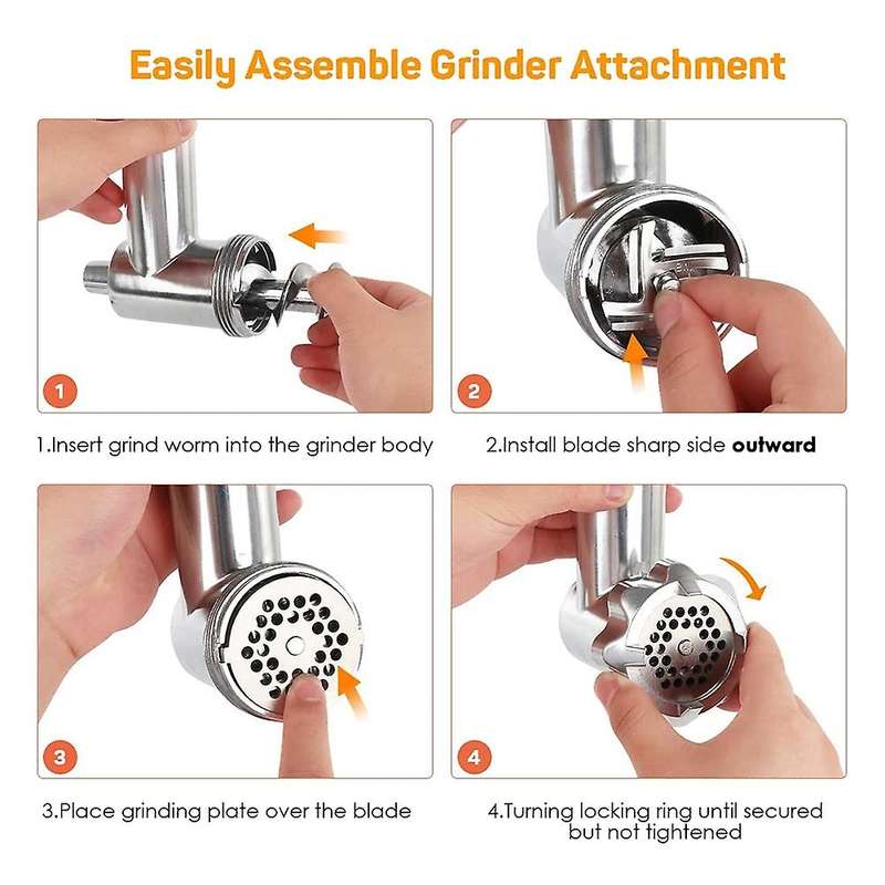 Meat Grinder Attachments for Kitchenaid Stand Mixers Sausage Stuffer