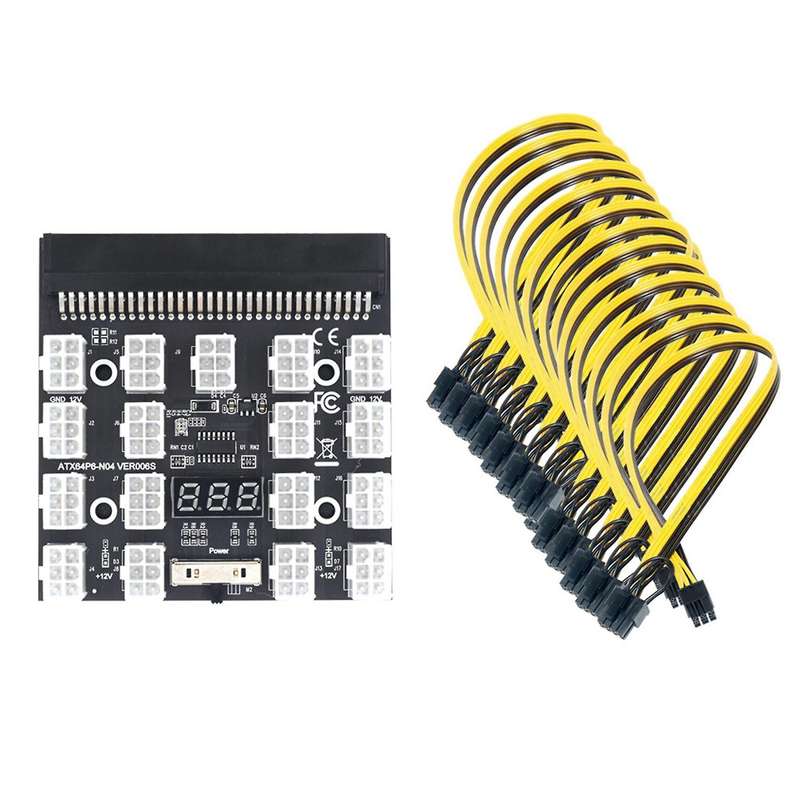 Breakout Board 17 Port 6pin Led Display Power Module Server Card