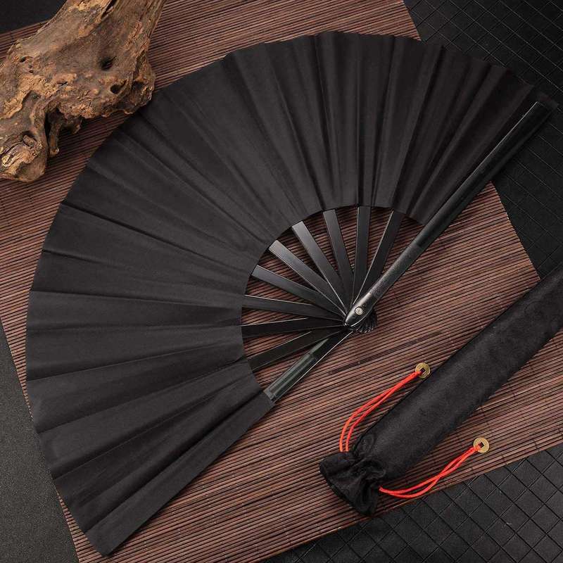 4 Pack Folding Hand Fan Hand Folding Fans Chinese Tai Chi Folding Fan