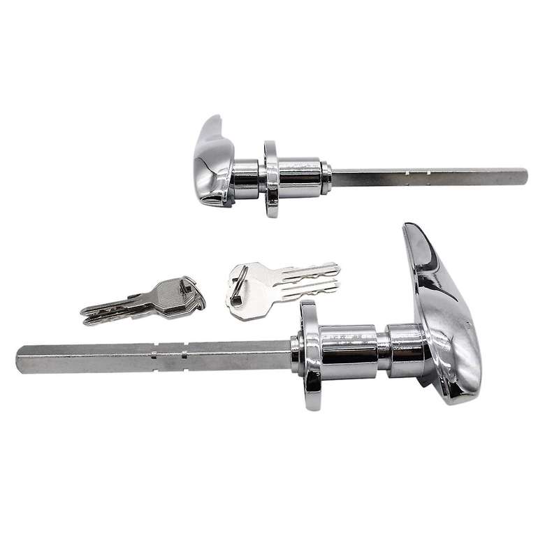 2pcs Car Door Outside Locking Handles 32 Matching Locks