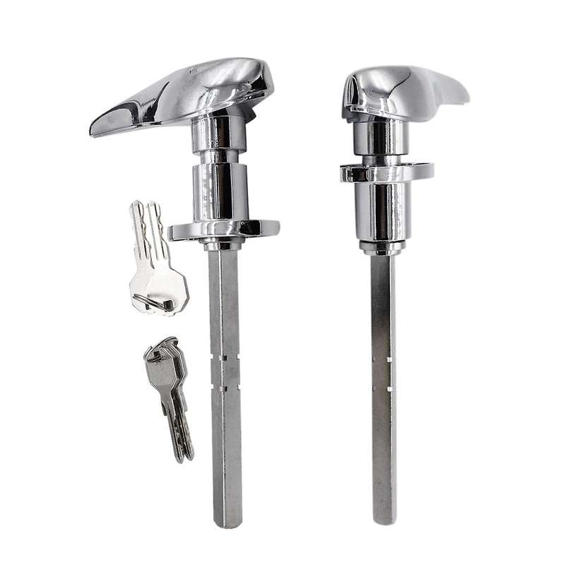2pcs Car Door Outside Locking Handles 32 Matching Locks