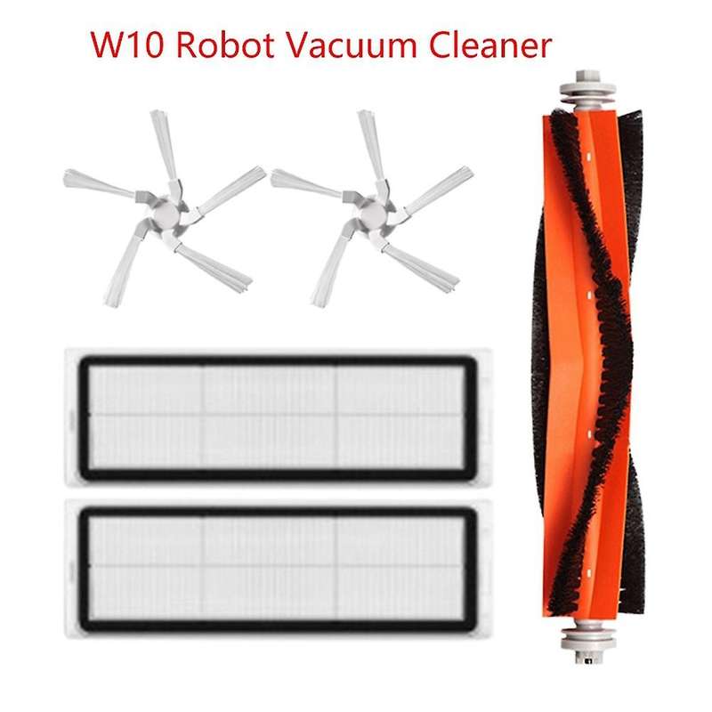 5pcs for Xiaomi Dreame W10 Robot Cleaner Main Side Brush Hepa Filter