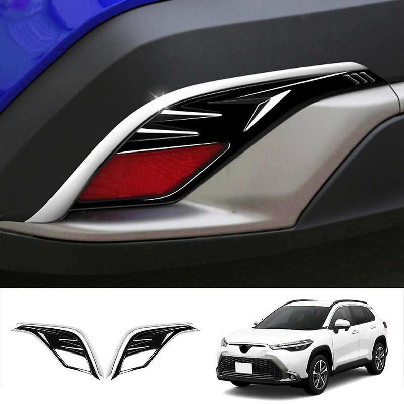 Eyelid Eyebrow Cover Trim Molding Bezel Garnish Bright Black Rhd