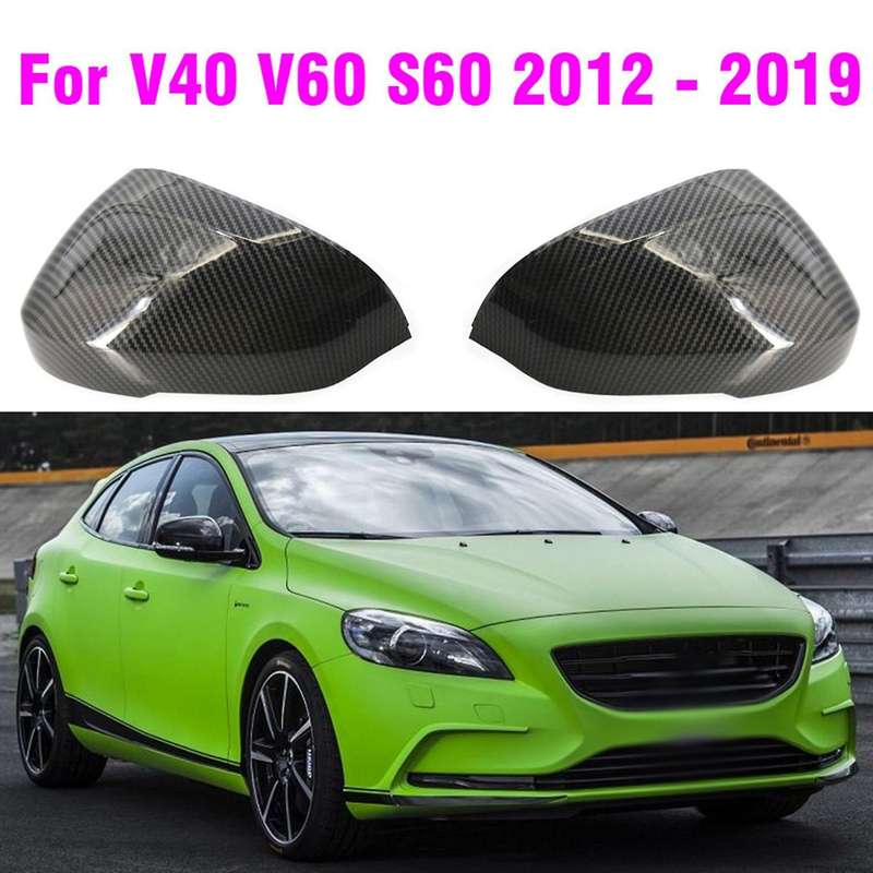 Car Rearview Mirror Cover Mirror Cover Caps Side Mirror Shells