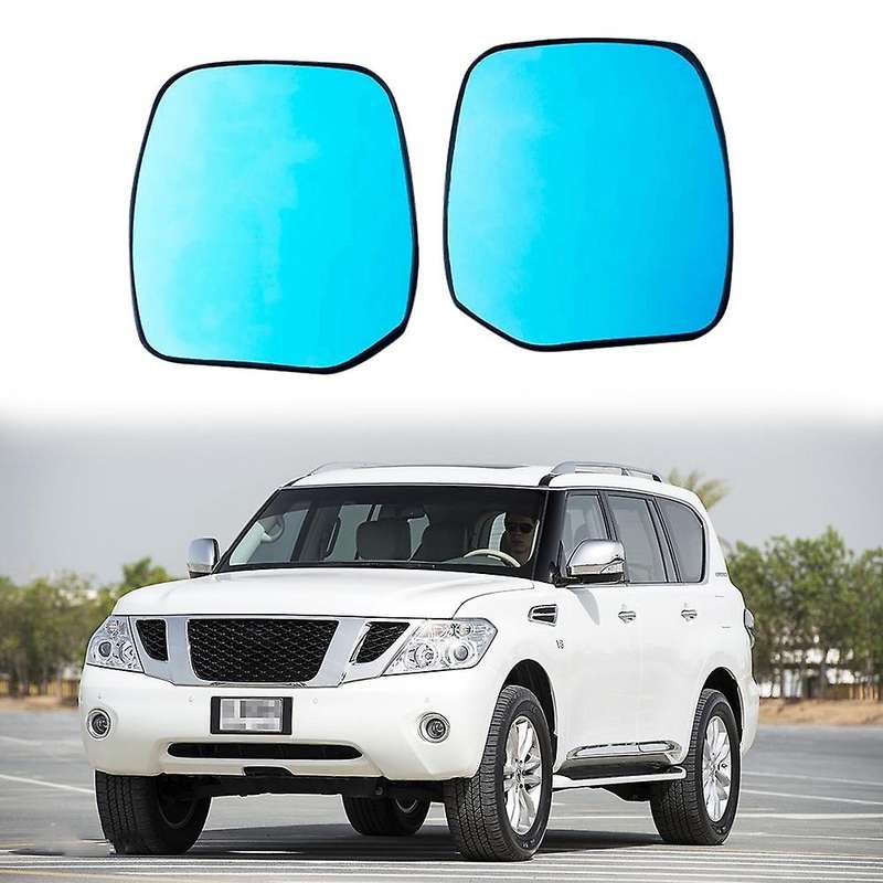 Rear View Mirror Lens Glass for Nissan Patrol Y62 Infiniti Qx56 Qx80