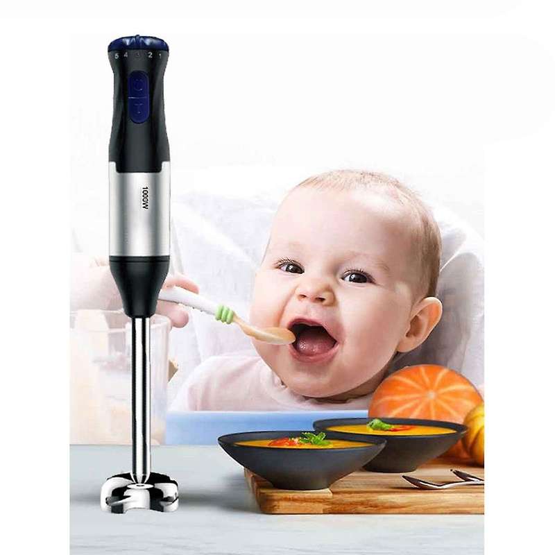 4 In 1 1000w Electric Hand Blender Mixer Egg Whisk Mixer Eu Plug