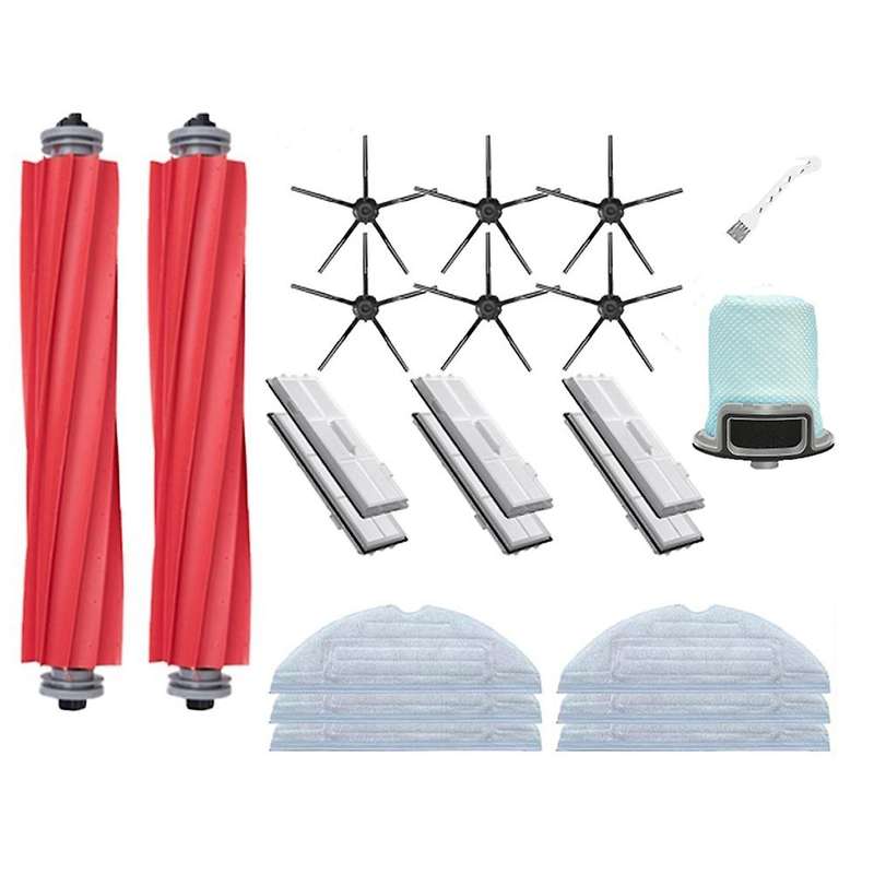 Main Brush Side Brush Mop Cloth Filter Screen Accessories