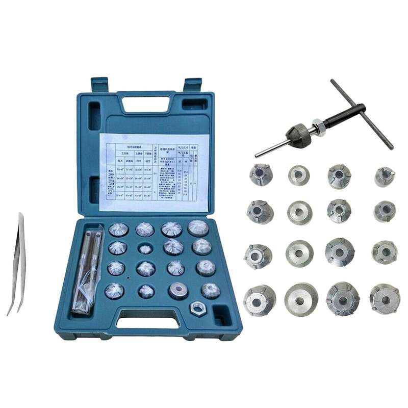 Valve Seat Reamer Motorcycle Repair Tool Set Fit for Honda Suzuki