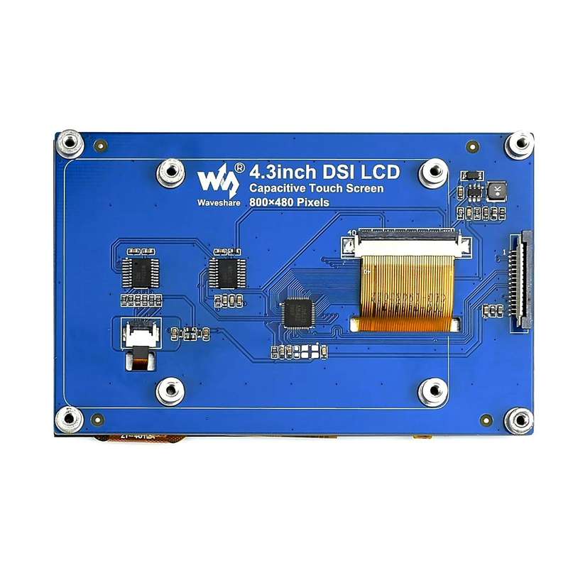 Waveshare 4.3 Inch Capacitive Press Screen for Raspberry Pi 4b/3b+