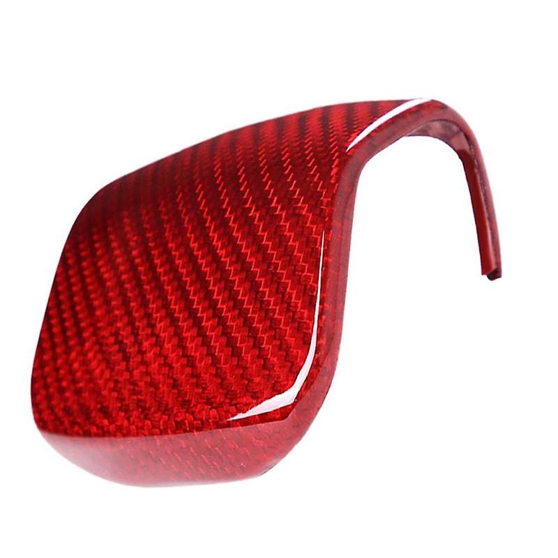 Car Carbon Fiber Shift Knob Cover Trim for Land Rover Discovery 5