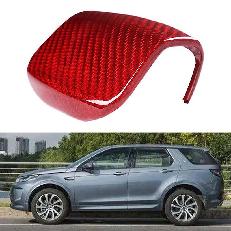 Car Carbon Fiber Shift Knob Cover Trim for Land Rover Discovery 5