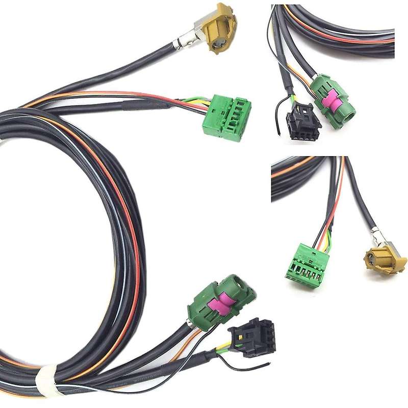 Upgrade Mib Phone Mapping Carplay Usb Aux Harness Wire