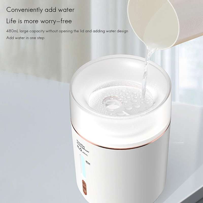 Ultrasonic Jellyfish Aroma Diffuser Humidifier Eu Plug