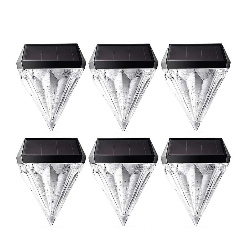 Solar Deck Lights Garden Decorative-permanent On All Night (6 Pack)