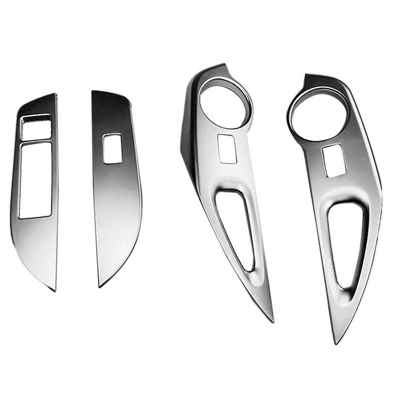 For Toyota Corolla Cross Car Window Lift Switch Cover Chrome