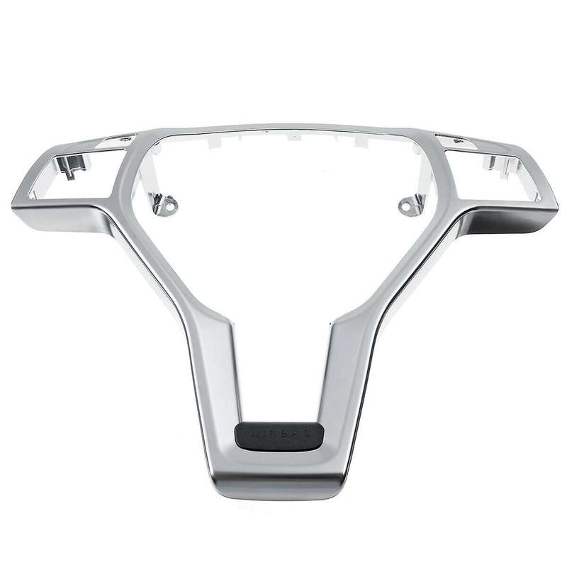 For Mercedes W204 C-class Silver Steering Wheel Trim 09946400139107