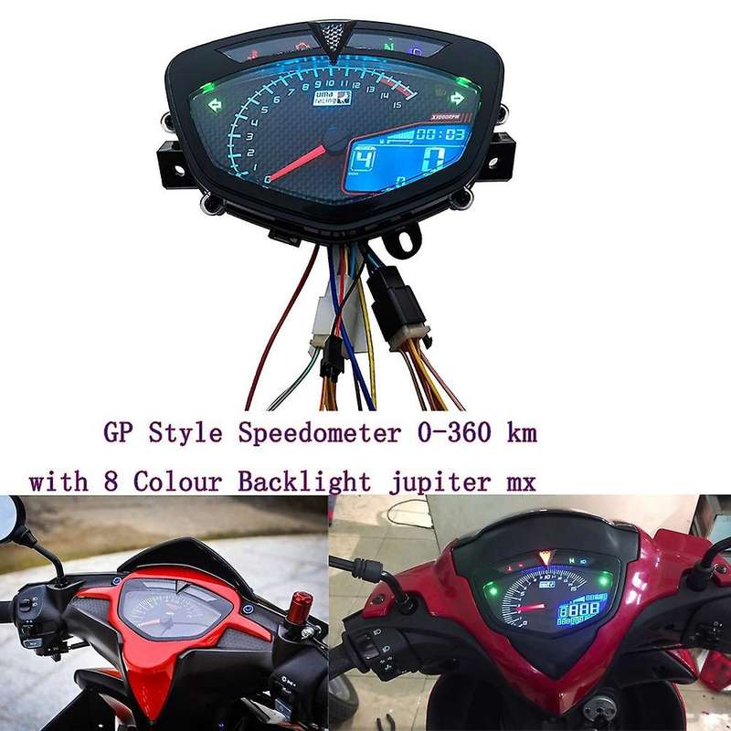Digital Meter for Yamaha Lc135 V1 Jupiter Mx Motorcycle Speedometer