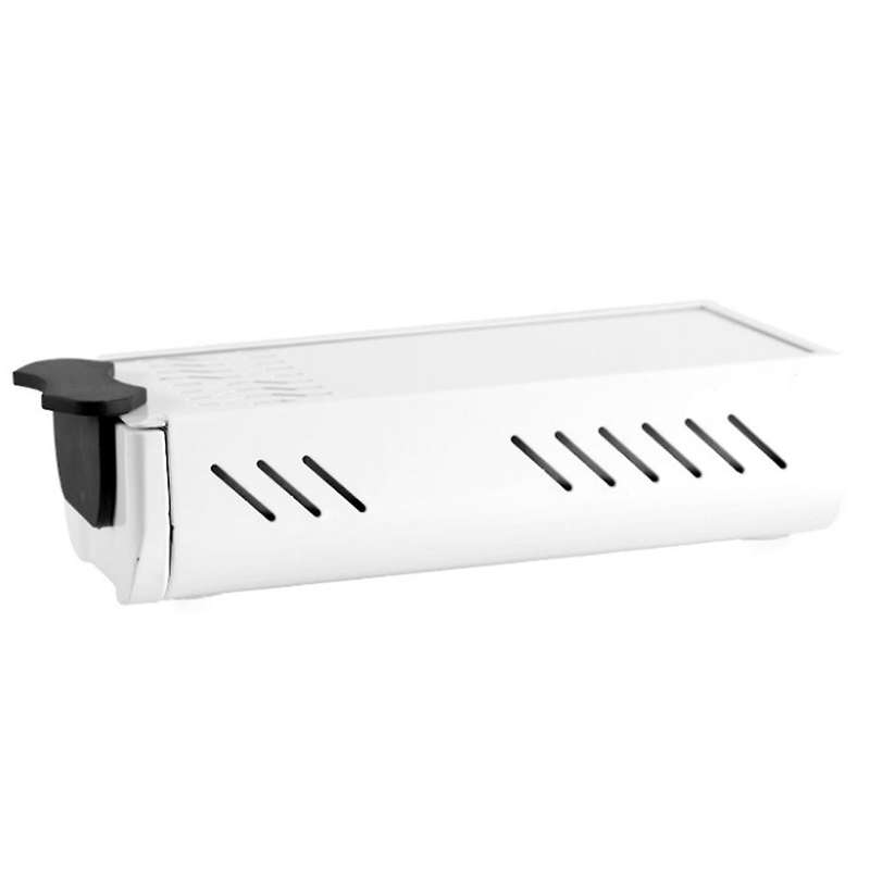 Drawer Coffee Grounds Box Knock Grounds Box Storage Box,white