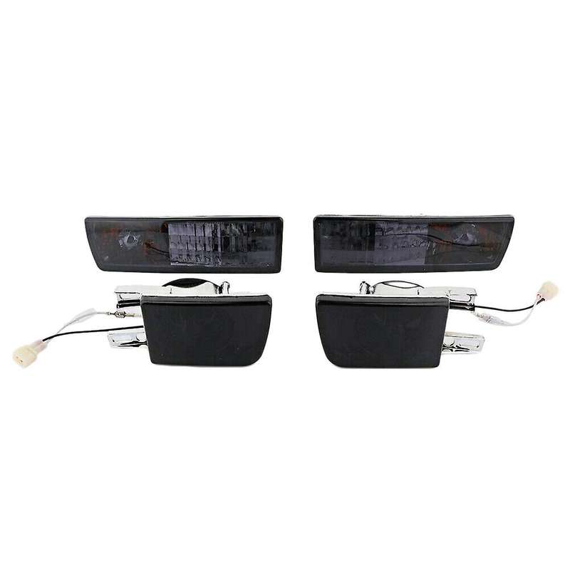 4pcs Car Smoked Fog Light + Turn Signal Lamp for Jetta Mk3 Golf