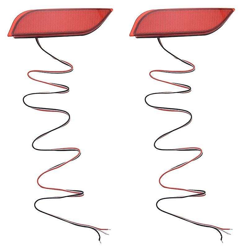 3x Automotive Led Rear Bumper Tail Light Turn Signal Light