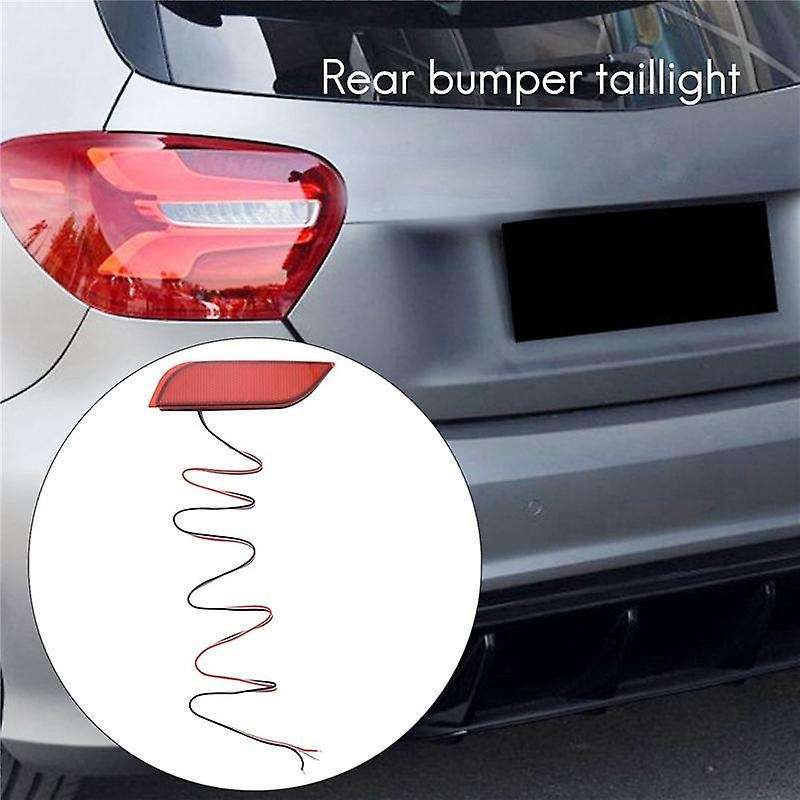 3x Automotive Led Rear Bumper Tail Light Turn Signal Light