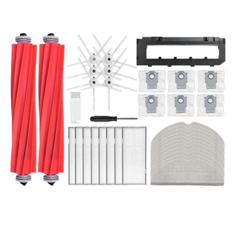 For Roborock S7 Maxv Ultra Dust Bag Main Side Brush Hepa Filter Mop