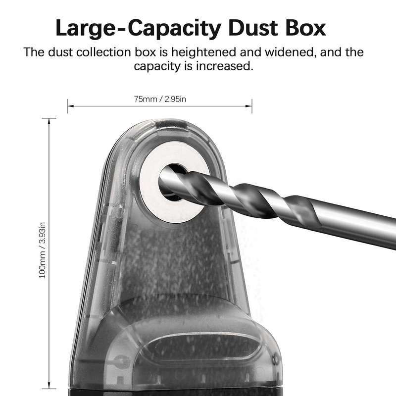 Mayilon Electric Drilling Dust Collector Level 2 In 1 Cleaning Tools