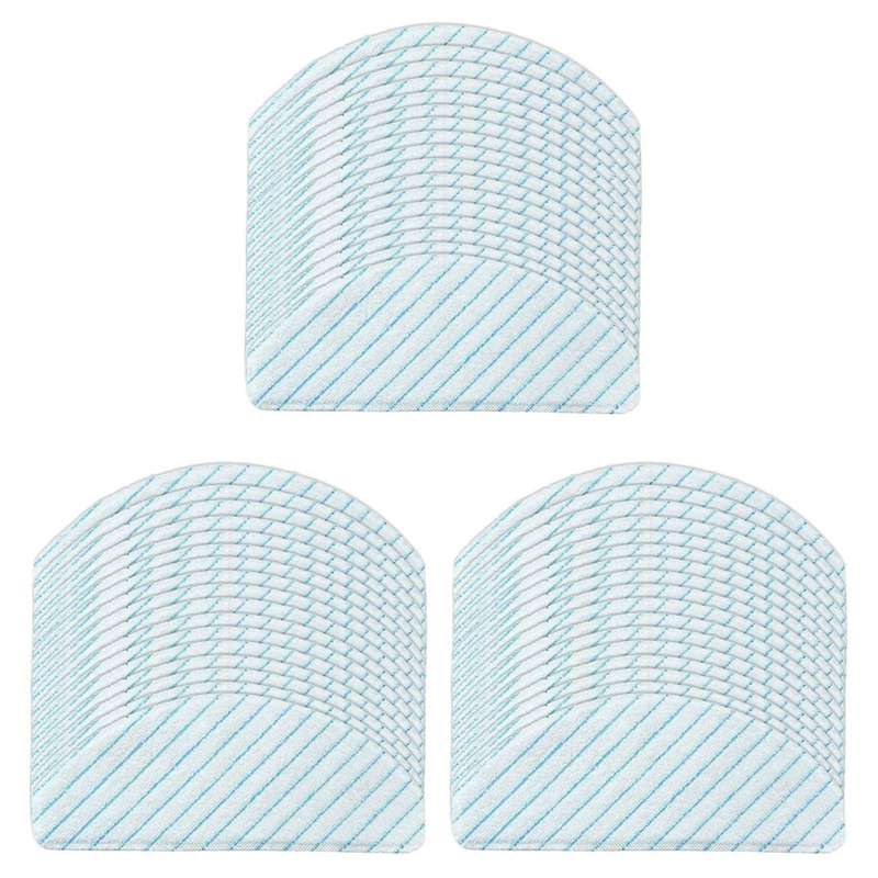 150pcs Disposable Strong Rag Mop Cloths Pads for Ecovacs Deebot Ozmo