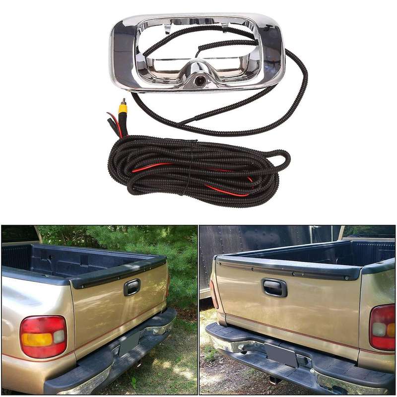 Car Tailgate Handle Rear View Camera for Chevy Silverado Gmc Sierra