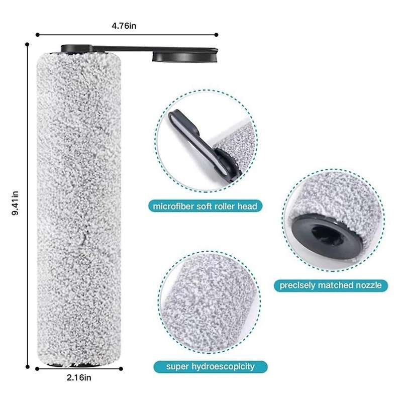 1 Set Replacement Brush Roller and Vacuum Hepa Filter for Tineco