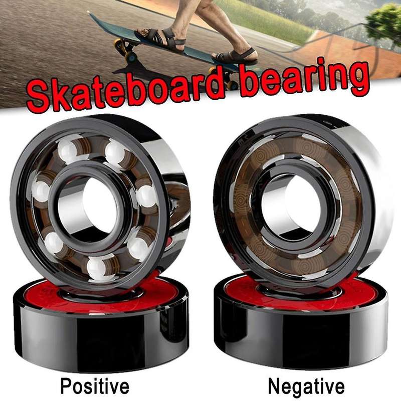 32 Pcs Ceramic Bearings Wear Resistant for Skate Skateboard Wheel