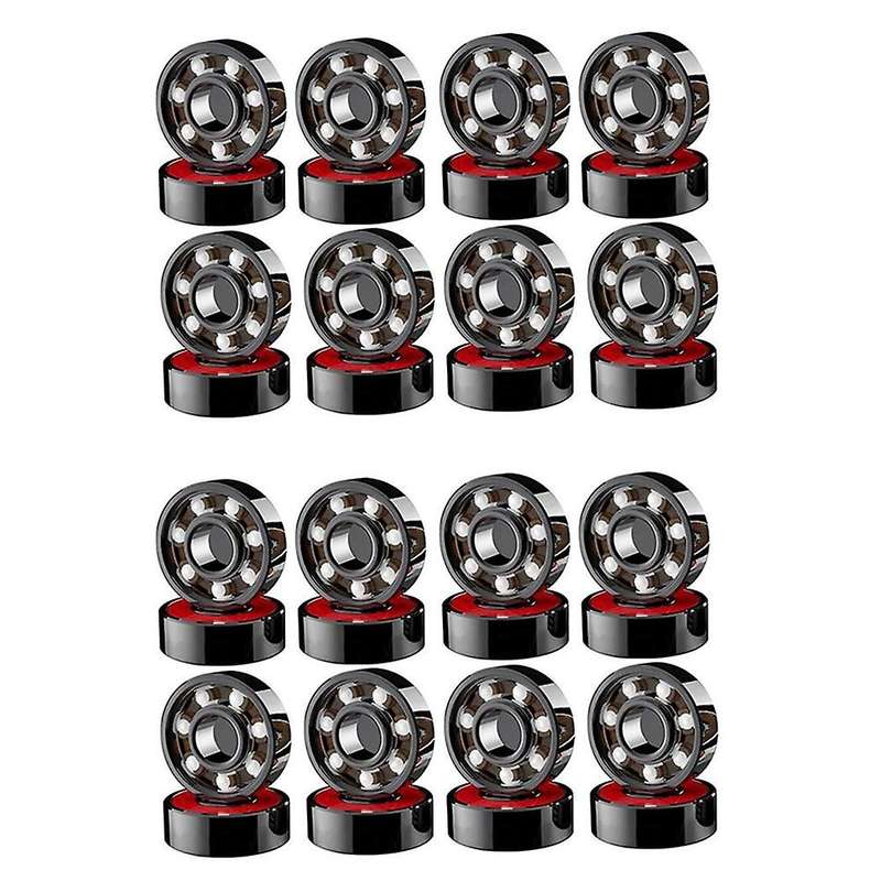 32 Pcs Ceramic Bearings Wear Resistant for Skate Skateboard Wheel