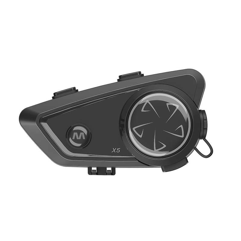 Bluetooth Motorcycle Intercom Headset for 6 Rider Headset Soft Mic