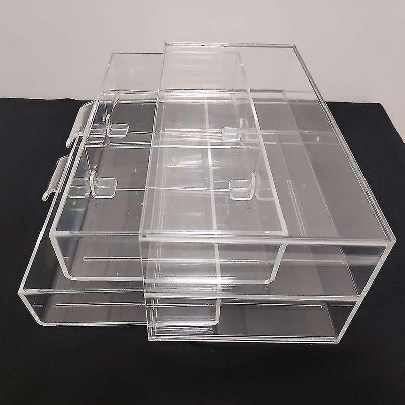 Makeup Storage Rack Cosmetic Storage Box Transparent Plastic Box