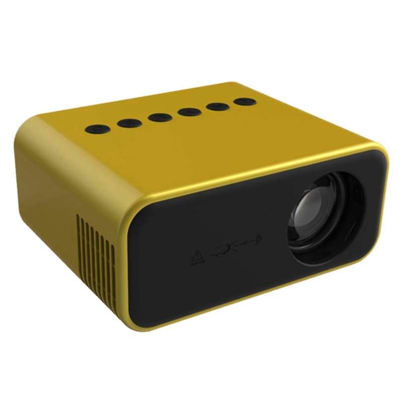 Yt500 Led Mobile Video Projector Home Theater Kids Gift -eu Plug
