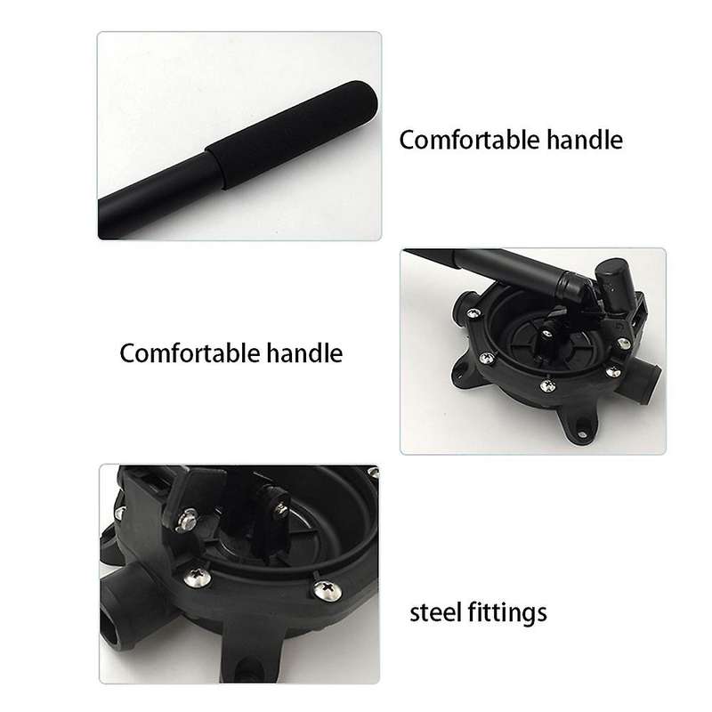 Diaphragm Fishing Yacht Bilge Pump Seawater Professional Metal Handle