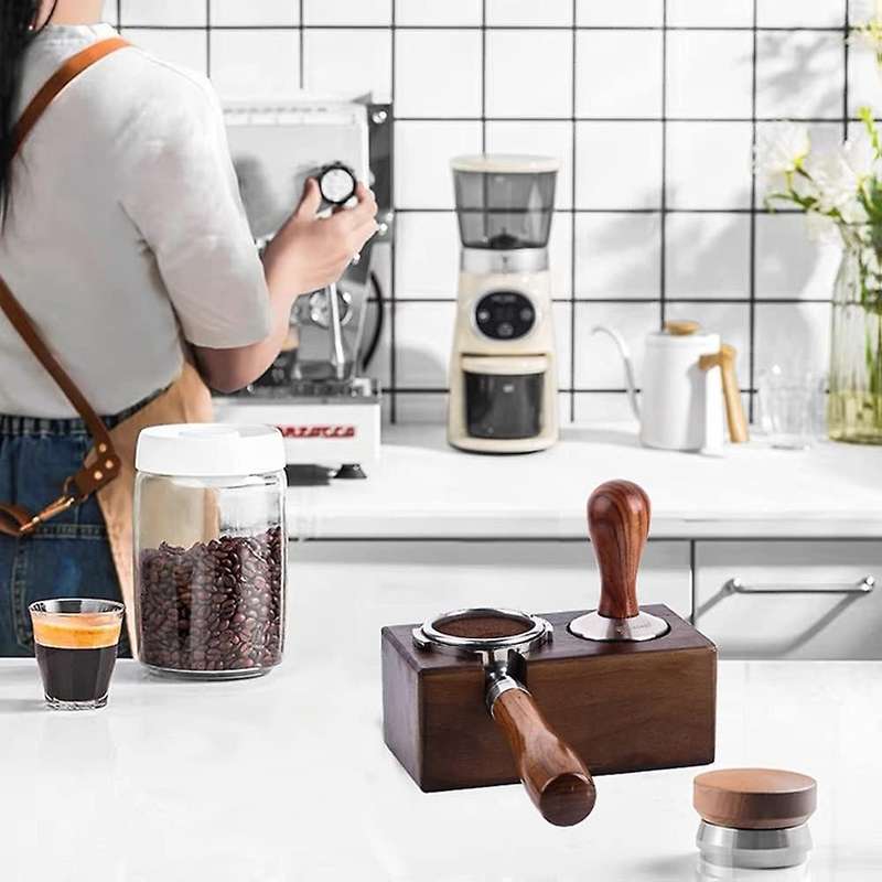 Coffee Machine Handle Support Seat Coffee Filter Tamper Holder