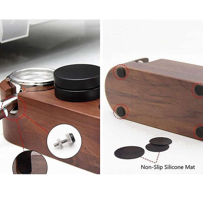 Coffee Machine Handle Support Seat Coffee Filter Tamper Holder