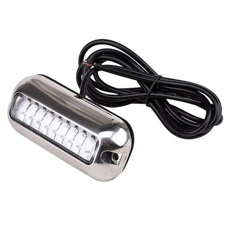 Mini Underwater Light 27 Lamp Beads 316 Stainless Steel White Light