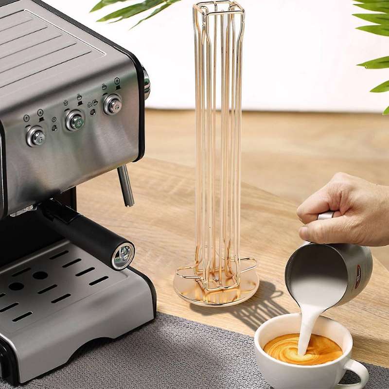 Oasiswj 360 Rotating 40 Capsule for Nespresso Capsule Storage Stand