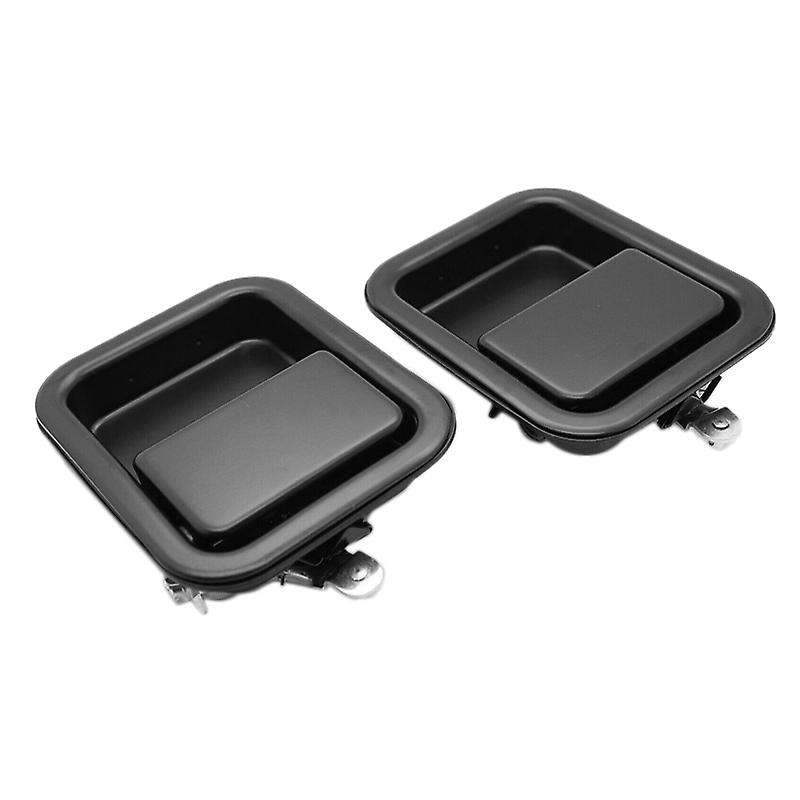 Metal Front Exterior Door Handle Set Full Door Type for Jeep Wrangler