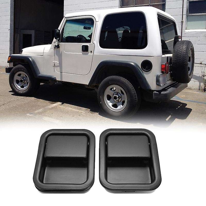 Metal Front Exterior Door Handle Set Full Door Type for Jeep Wrangler
