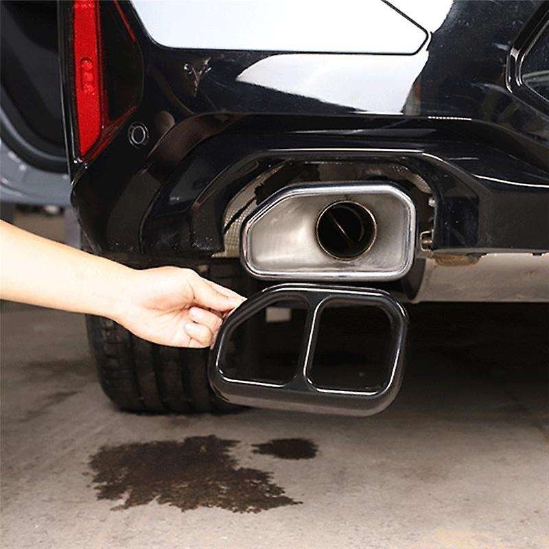 Car Exhaust Pipe Trim Cover For-bmw X3 X4 G01 G02 2022+
