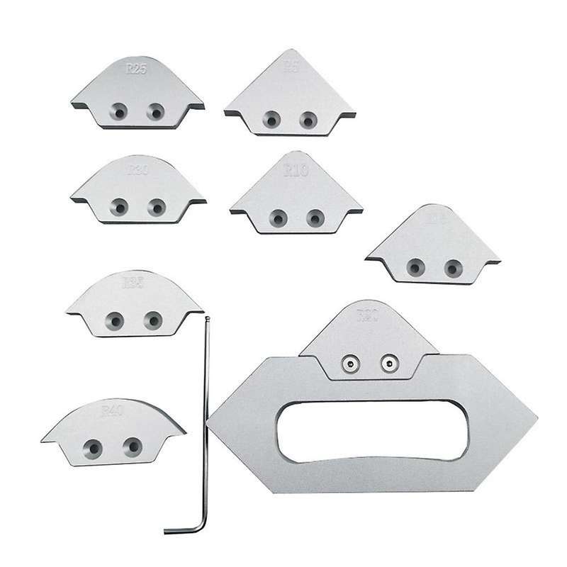 8 In 1 Corner Radius Quick Locator Jig Arc Angle Half Fillet Jig